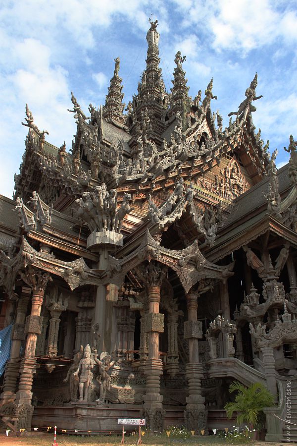 Храм Истины, Sanctuary of Truth, Wang Boran, Pattaya, Паттайя