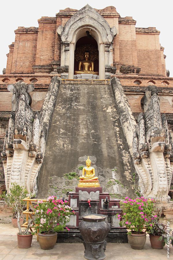 Ват Чеди Луанг Wat Chedi Luang в Чианг Мае
