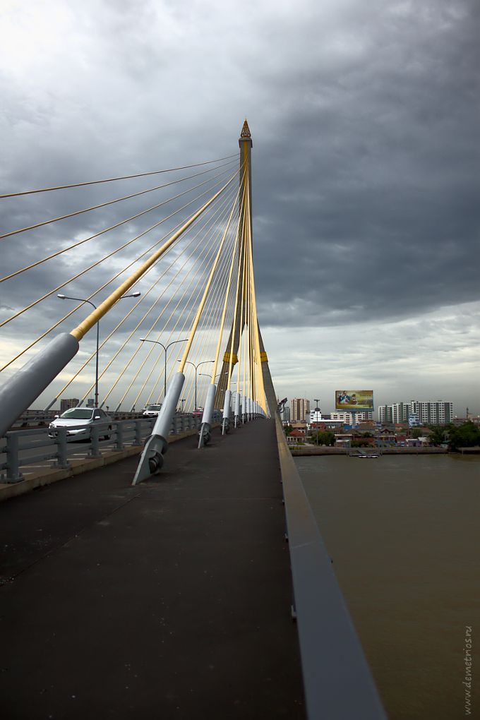 Мост Рама VIII через реку Чао Прайя, Бангкок