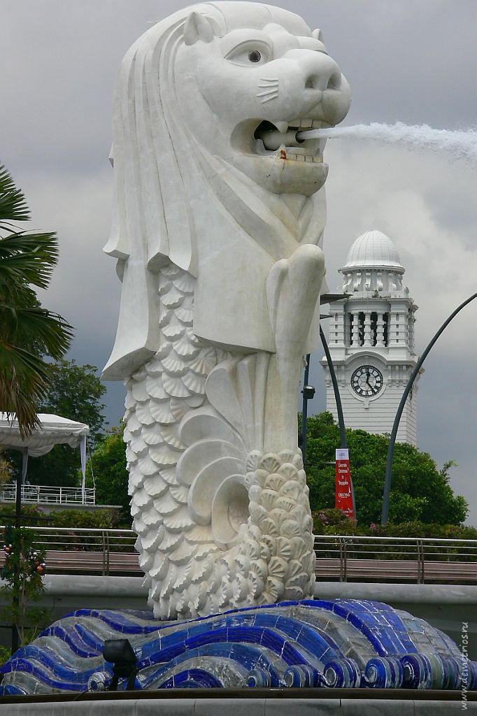 Символ Сингапура - Мерлайон (Merlion), Singapore sybol Merlion