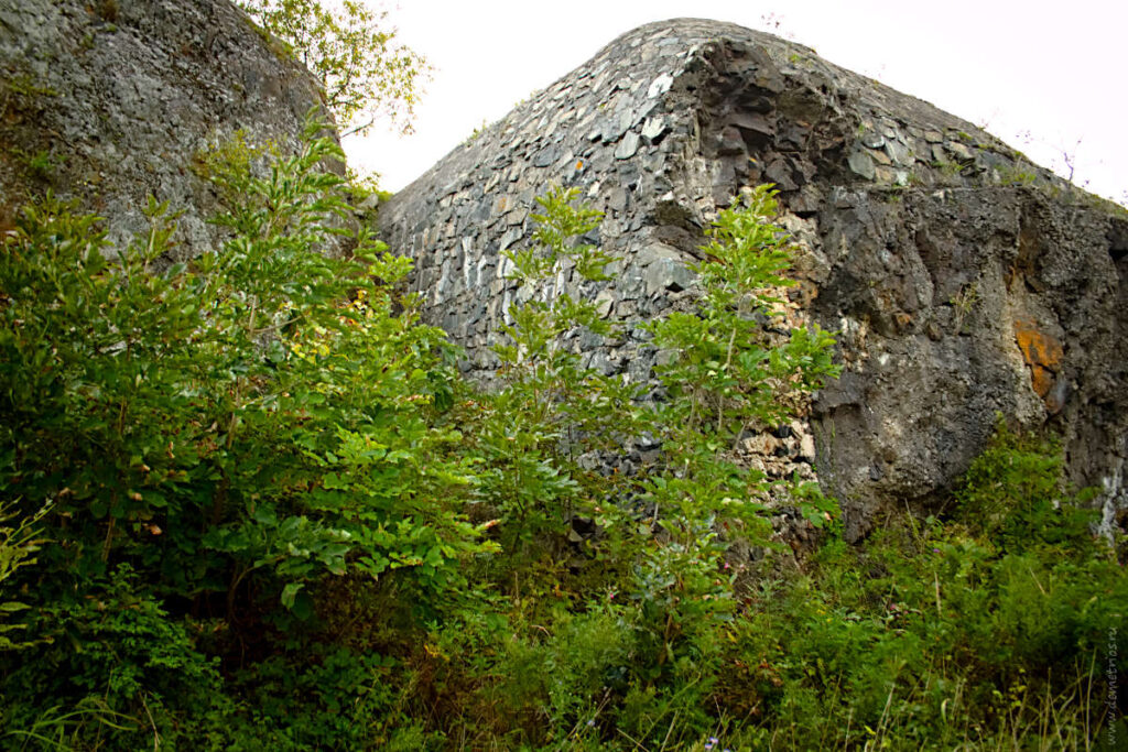 Форт №5 Владивостокской Крепости (Форт Императора Александра Освободителя). Каменная кладка