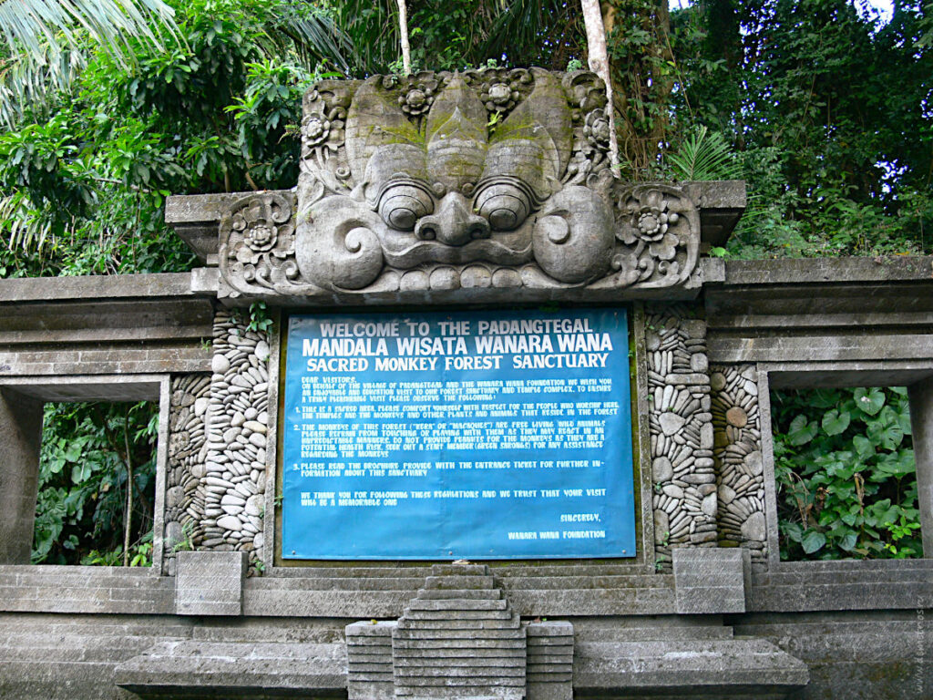 Бали. Лес обезьян. Monkey Forest. Sacred Monkey Forest Sanctuary